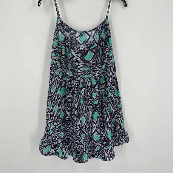 One Clothing Women’s Sleeveless Geometric Print Micro Mini Dress size S - Picture 3 of 3